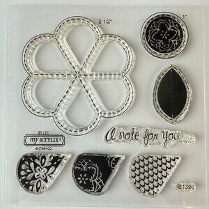 My Acrylix Just For You Stamps - Close To My Heart b1398